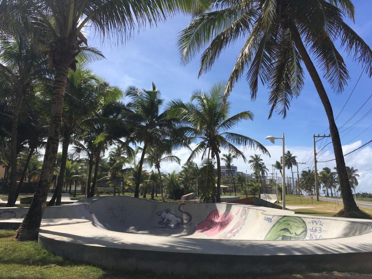 Chale Em Frente A Praia サルバドール エクステリア 写真